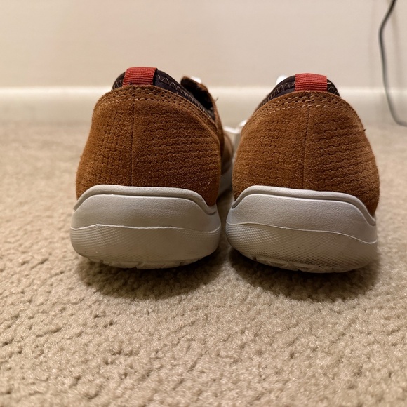 Dunham Fitsmart LTT Shoes Mens 10 Brown Leather Sneakers Comfort CH6593 - Picture 6 of 8